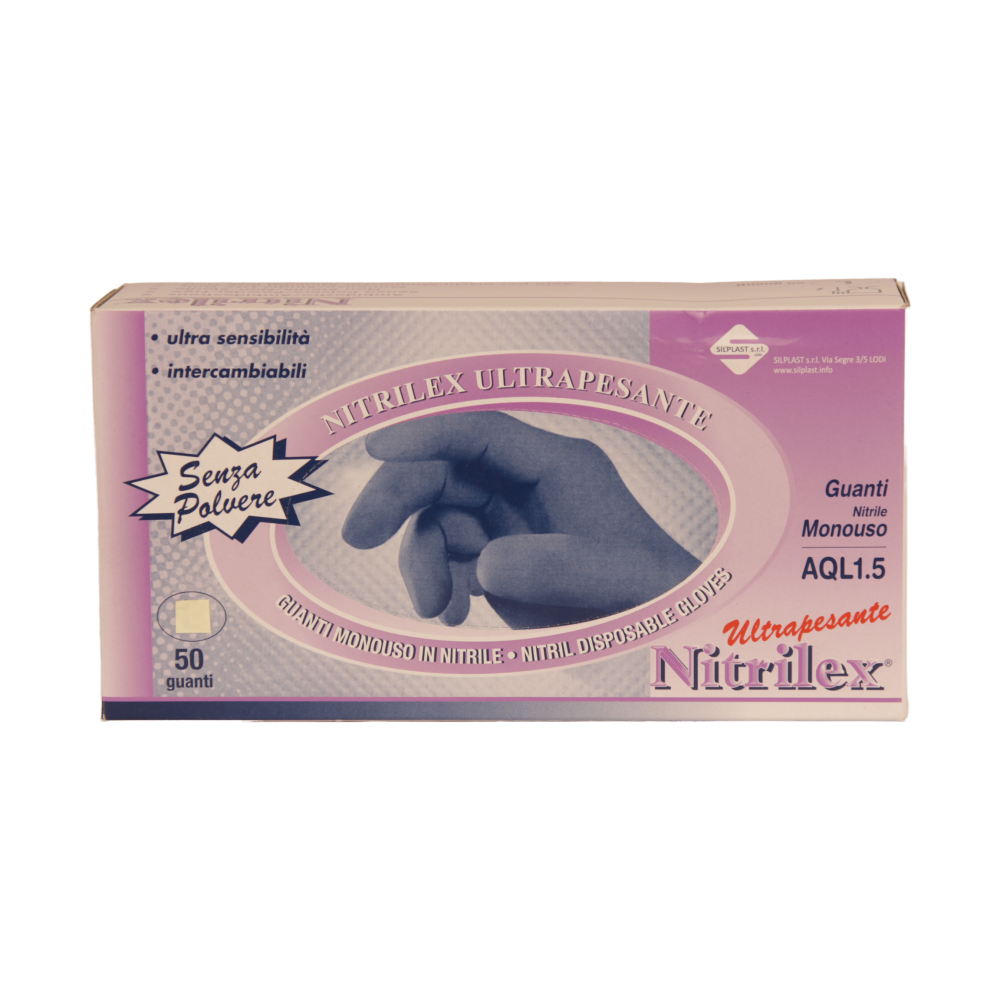 Guanti monouso nitrile pesante