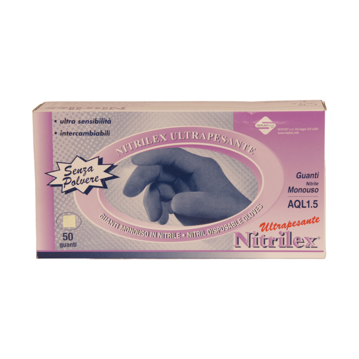 Guanti monouso nitrile pesante
