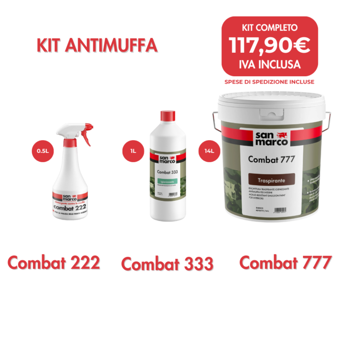 KIT Antimuffa COMBAT 777