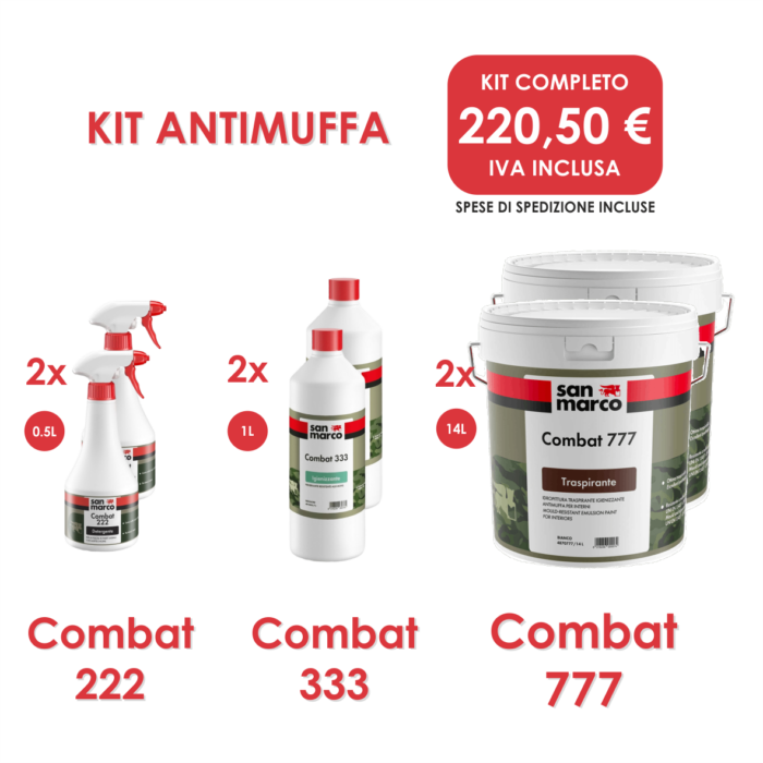 KIT Risparmio Antimuffa COMBAT 777