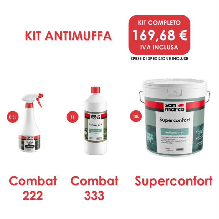 KIT Antimuffa/Igenizzante SUPERCONFORT